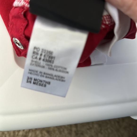 ULL RAJUN CAJUN ONESIE size 3-6 months. Team spirit of University of Louisiana - Picture 8 of 8